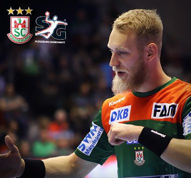 Porträtaufnahme von SCM-Spieler Matthias Musche auf dem Spielfeld.