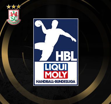 Offizielle Infografik der Handball-Bundesliga mit dem Logo des SC Magdeburg.