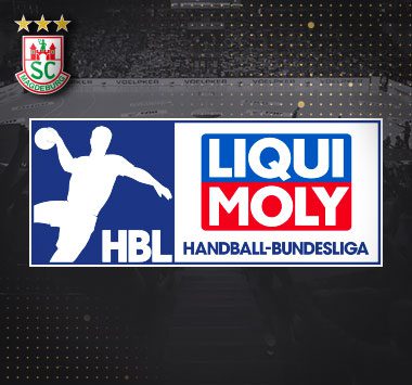 Offizielle Infografik der Handball-Bundesliga mit dem Logo des SC Magdeburg.