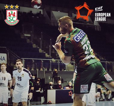 SCM-Feldspieler Lukas Mertens (Nr. 22) im Spiel gegen ZSKA Moskau.