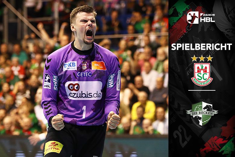 Spielbericht: Torhüter Sergey Hernández jubelt lautstark über den Heimsieg gegen Hannover.
