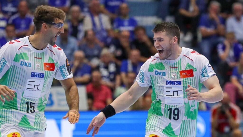30.08.2026, xgox, Handball - Opel HBL VfL Gummersbach - SC Magdeburg emspor, v.l.