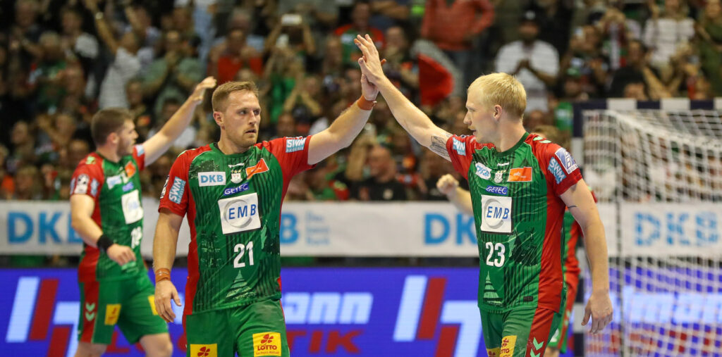 03.09.2026, xgox, Handball - Opel HBL SC Magdeburg - Füchse Berlin emspor, v.l.