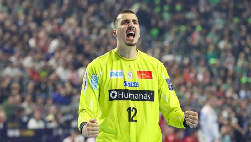 EHF Champions League Matej Mandic Jubel