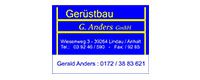 Geruestbau Anders Logo