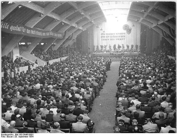 Konferenz der Wählervertretungen September 1954