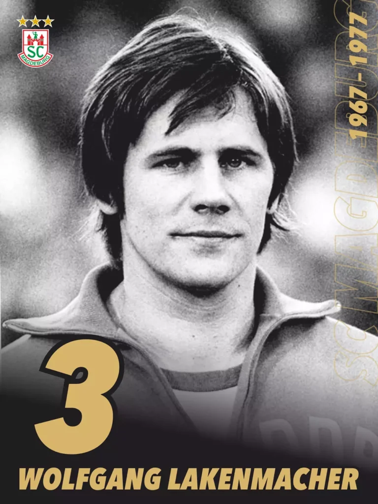 Hall of Fame Banner von Wolfgang Lakenmacher mit der Nummer 3.
