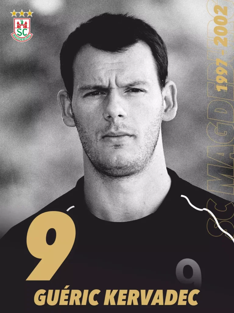 Hall of Fame Banner von Guéric Kervadec mit der Nummer 9.
