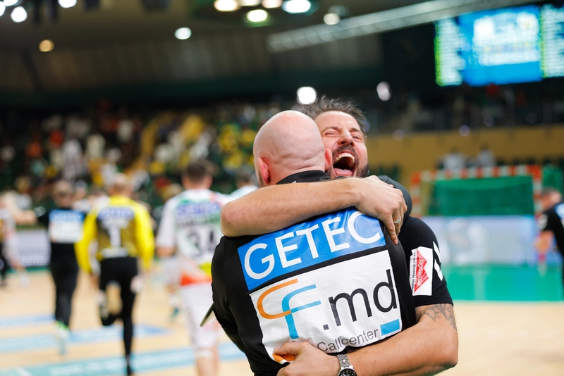 Bennet Wiegert und Yves Grafenhorst IHF Men's Super Globe 2022