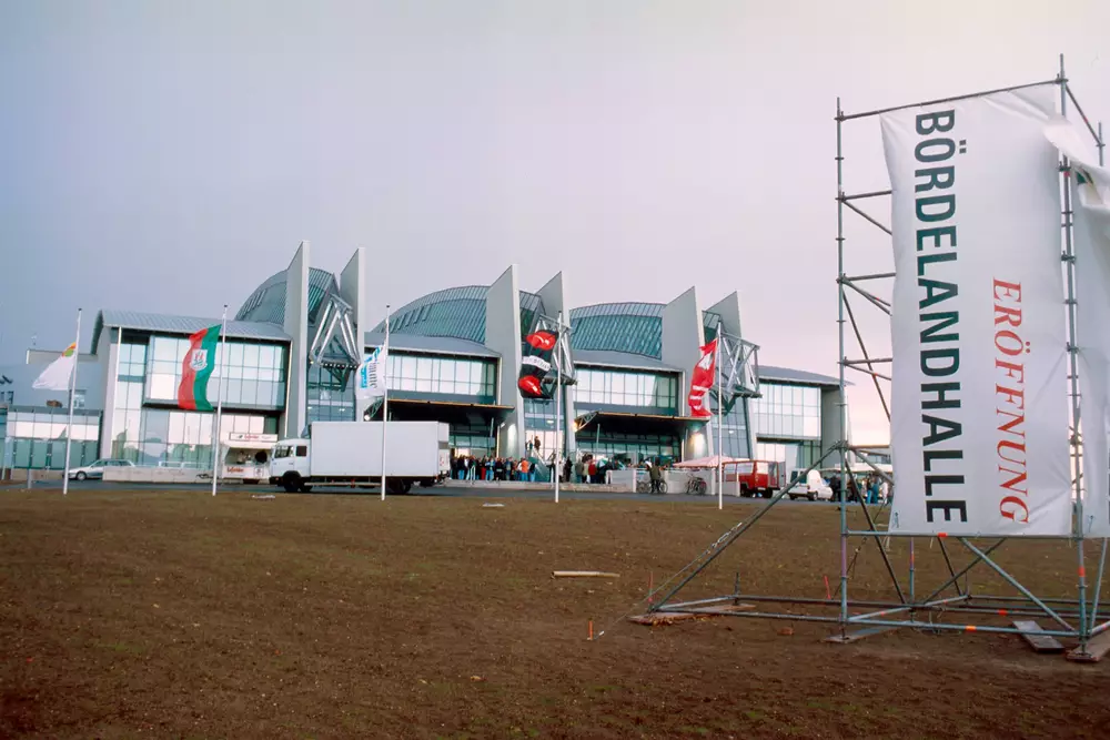 Eröffnung Bördelandhalle am 2. Oktober 1997